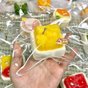 33013 Monster Flower Pineapple Slice (Dry Gooey Clay Texture Series) / 怪兽花 凤梨切（干黏糊泥）