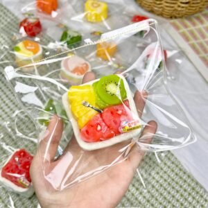 33014 Monster Flower Triple Fruit Slice Box (Dry Gooey Clay Texture Series) / 怪兽花 果切三拼（干黏糊泥）