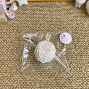 13013 Naiyouya Rainbow Sprinkle Cream Roll (Yogurt Clay Texture Series) / 奶柚呀 彩碎奶油卷