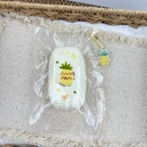 63004 PokuPoku Pineapple Toast Bar (Cream Clay Texture Series) / PokuPoku 奶油泥菠萝吐司条
