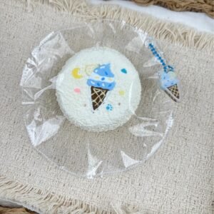 63009 PokuPoku Ice Cream Round Toast (Cream Paste Texture Series) / PokuPoku 冰淇淋圆吐司