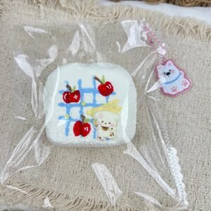 63013 PokuPoku Apple Puppy Toast (Cream Paste Texture Series) / PokuPoku 苹果小狗吐司