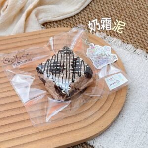 24003 SiJiu Double-Layer Sachima (Cream Frosting Clay Texture Series) / SiJiu的捏捏 二層サチマ (クリームフロスティングクレイ触感シリーズ)