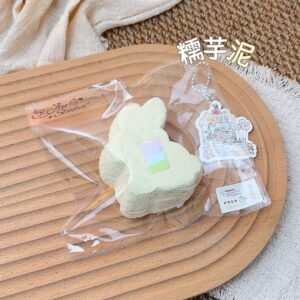 24005 SiJiu Bunny Textured Toast (Glutinous Taro Clay Texture Series) / SiJiu的捏捏 うさぎテクスチャートースト (もちもちタロクレイ触感シリーズ)