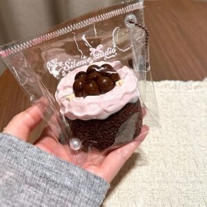 19000 Silence Studio Brown Sugar Pearl Cake (Fluffy Clay Texture Series) / Silence Studio 黒糖タピオカケーキ (ふわふわクレイ触感シリーズ)