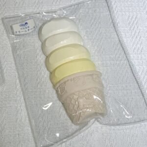 22004 Watermelon Four-Scoop Ice Cream - Original (Cream Clay Texture Series) / 瓜瓜捏 4段アイスクリーム・オリジナル (クリームクレイ触感シリーズ)