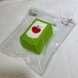 22013 Watermelon Apple Juice (Fluffy Cream Clay Texture Series) / 瓜瓜捏 アップルジュース (ふわふわクリームクレイ触感シリーズ)