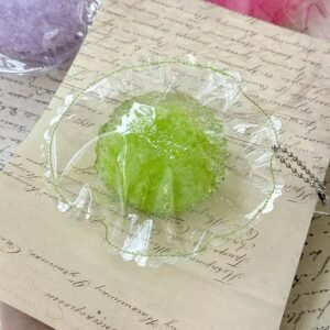43006 Weini Studio Small Eight-Treasure Candy - Green Grape (Yogurt Clay Texture Series) / Weini Studio 青提小号八宝糖(酸奶泥触感系列)