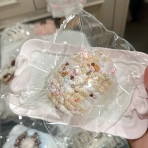 36010 Womei Zhao Le Nie Pink Mist Sticky Corn (Glutinous Cream Clay Texture Series) / 我莓招了捏 粉雾糯玉米(糯奶油触感系列)