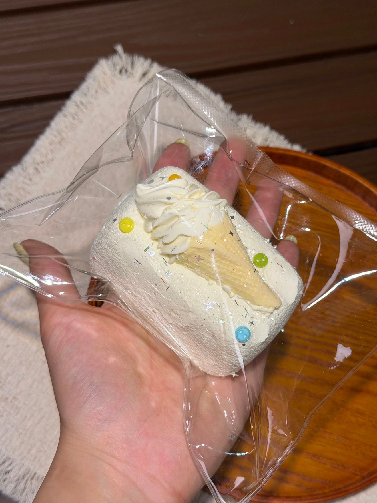 52016 Xiao Lin Jiang Sweet Potato Clay Ice Cream Velvet Long Toast (Sweet Potato Clay Texture Series) / 小琳酱捏捏 番薯泥冰淇淋丝绒长吐司