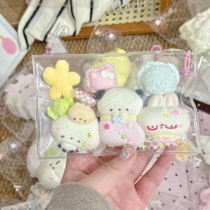 31001 Xiao Masheng Flocked Bean-Eye Assortment / 小麻生捏 裹绒豆豆眼组合包