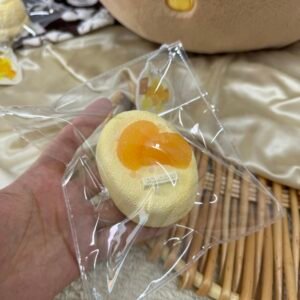 14011 YunLi Yuzu Segment Velvet Senbei (Dry Glutinous Rice Clay Texture Series) / YunLi ゆず房ベルベットせんべい (ドライもち米クレイ触感シリーズ)