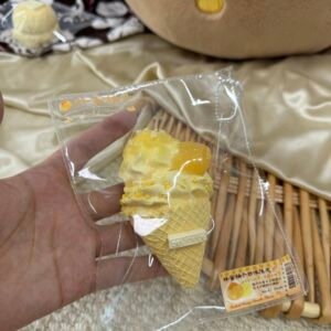 14004 YunLi Honey Yuzu Cone (Dry Glutinous Rice Clay Texture Series) / YunLi はちみつゆずコーン (ドライもち米クレイ触感シリーズ)