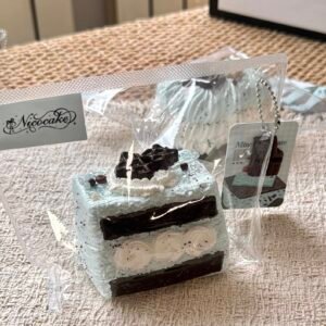 8010 Nicocake Mint Chocolate Cream Cake (Glutinous Rice Clay Texture Series) / Nicocake ミントチョコクリームケーキ (もち米クレイ触感シリーズ)