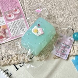 8000 Nicocake Fruit Candy - Mint Green (Glutinous Rice Clay Texture Series) / Nicocake フルーツキャンディ - ミントグリーン (もち米クレイ触感シリーズ)