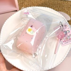 8002 Nicocake Fruit Candy - Strawberry Flavor (Glutinous Rice Clay Texture Series) / Nicocake フルーツキャンディ - いちご味 (もち米クレイ触感シリーズ)