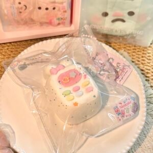 8018 Nicocake Bunny Phone (Glutinous Rice Clay Texture Series) / Nicocake うさぎスマホ (もち米クレイ触感シリーズ)