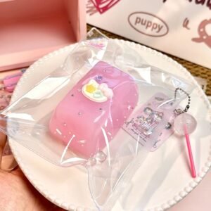 8001 Nicocake Fruit Candy - Berry Flavor (Glutinous Rice Clay Texture Series) / Nicocake フルーツキャンディ - ベリー味 (もち米クレイ触感シリーズ)