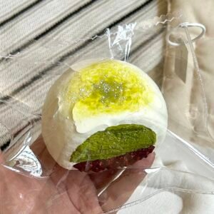 7001 Good Mood Chef Matcha Red Bean Daifuku (Cream Clay Texture Series) / Good Mood Chef 抹茶あずき大福 (クリームクレイ触感シリーズ)