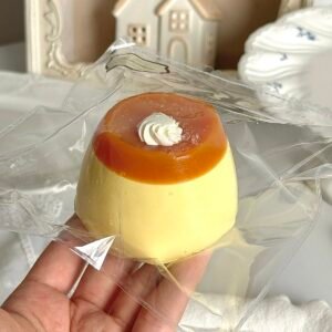 7011 Good Mood Chef Caramel Pudding (Dry Glutinous Rice Clay Texture Series) / Good Mood Chef キャラメルプリン (ドライもち米クレイ触感シリーズ)