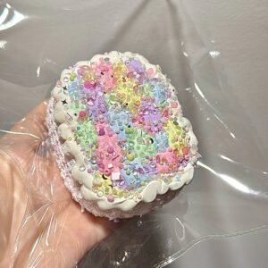 9001 ZHIZHI Rainbow Series Knitted Senbei (Sticky Clay Texture Series) / ZHIZHI レインボーシリーズ ニットせんべい (ねばりクレイ触感シリーズ)