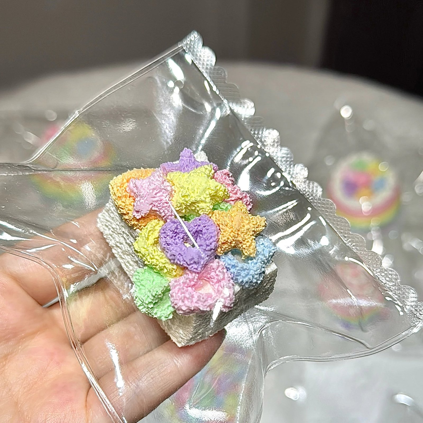9012 ZHIZHI Rainbow Series Mini Cereal Toast (Sticky Clay Texture Series) / ZHIZHI レインボーシリーズ ミニシリアルトースト (ねばりクレイ触感シリーズ)