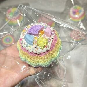 9000 ZHIZHI Rainbow Series Pudding (Sticky Clay Texture Series) / ZHIZHI レインボーシリーズ プリン (ねばりクレイ触感シリーズ)