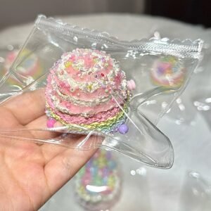9010 ZHIZHI Rainbow Series Mini Round Toast (Sticky Clay Texture Series) / ZHIZHI レインボーシリーズ ミニ丸トースト (ねばりクレイ触感シリーズ)