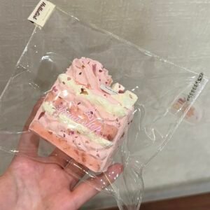 4005 Rose Mochi Cake (Glutinous Rice Clay Texture Series) / ローズ餅ケーキ (もち米クレイ触感シリーズ)