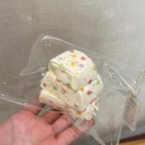 4007 Playful White Chocolate Swirl (Glutinous Rice Clay Texture Series) / 童趣ホワイトチョコスワール (もち米クレイ触感シリーズ)