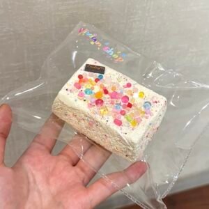 4111 Rainbow Candy Short Toast (Clay Texture Series) / レインボーキャンディショートトースト (クレイ触感シリーズ)