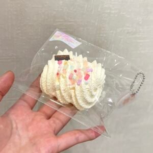 4108 Sweet Pea Cream Roll (Small) (Clay Texture Series) / スイートピークリームロール（小） (クレイ触感シリーズ)