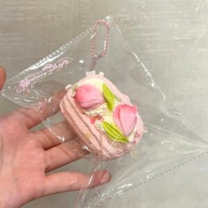 4002 Tulip Cream Puff (Short) (Glutinous Rice Clay Texture Series) / チューリップクリームシュー（ショート） (もち米クレイ触感シリーズ)