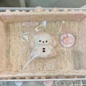 13010 Naiyouya Raincoat Lop-Eared Bunny (Yogurt Clay Texture Series) / 奶柚呀 レインコートたれ耳うさぎ (ヨーグルトクレイ触感シリーズ)