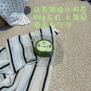179004 1P Tomato Matcha Cream Puppy Roll / 1盆番茄蛋炒饭 抹茶奶油小狗卷