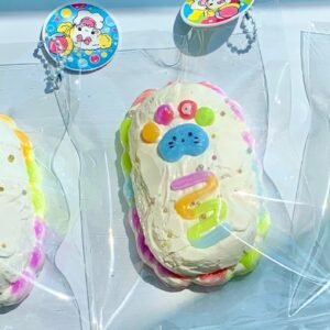 187002 Balloon No Dog Colorful Cat Paw Cream Bar - Blue Paw Pad (Cream Clay Texture Series) / 气球没有狗 彩色猫爪奶油条-蓝色肉垫（奶油泥触感系列）