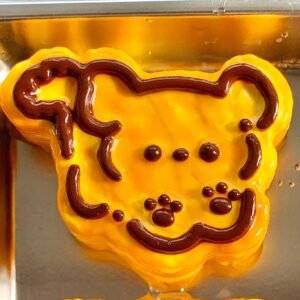 187013 Balloon No Dog Food Color Kitten (Cream Clay Texture Series) / 气球没有狗 食物色小猫咪（奶油泥触感系列）