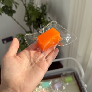 174001 Boom Order Orange Hard Candy (Moldable Sticky Clay Texture Series) / 我一定会爆单的 桔子硬糖（可塑黏糊泥）