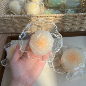 174017 Boom Order Egg Yolk Lotus Paste Auspicious Cloud Snow Skin Mooncake (Low-Resistance Moldable Clay Texture Series) / 我一定会爆单的 蛋黄莲蓉 / 祥云冰皮月饼(微阻可塑泥)