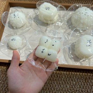 174025 Boom Order Four Piece Glutinous Rice (Moldable Sticky Clay Texture Series) / 我一定会爆单的 四连糯米饭(可塑黏糊泥)