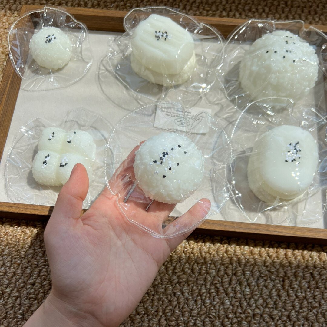 174029 Boom Order Mini Glutinous Rice Ball (Moldable Sticky Clay Texture Series) / 我一定会爆单的 糯米小饭团(可塑黏糊泥)