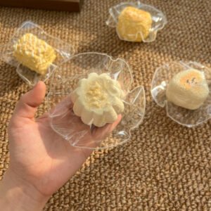 174031 Boom Order Almond Mini Pudding (Moldable Sticky Clay Texture Series) / 我一定会爆单的 杏仁小布丁（可塑黏糊泥）