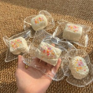 174034 Boom Order Candy Mini Sachima (Moldable Sticky Clay Texture Series) / 我一定会爆单的 糖果微缩沙琪玛（可塑黏糊泥）