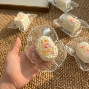 174035 Boom Order Candy Mini Rice Puff Cake (Moldable Sticky Clay Texture Series) / 我一定会爆单的 糖果微缩米花糕(可塑黏糊泥)