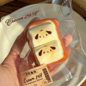 145001 Cream24H Double Marshmallow Toast (Cream Clay Texture Series) / 奶油不打烊Cream24H 二连棉花糖吐司 (奶油泥触感系列)