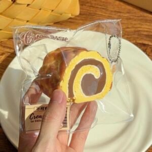 145010 Cream24H Mini Chocolate Tiger-Stripe Swiss Roll (Cream Clay Texture Series) / 奶油不打烊Cream24H 小号巧克力味虎皮瑞士卷 (奶油泥触感系列)