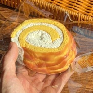 145013 Cream24H Original Tiger-Stripe Swiss Roll (Cream Clay Texture Series) / 奶油不打烊Cream24H 原味虎皮瑞士卷 (奶油泥触感系列)