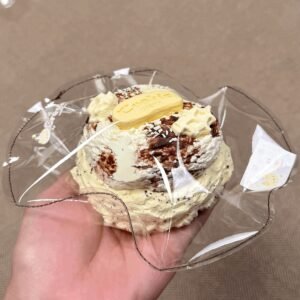 80023 CreamCat Double-Layer Ice Cream Ball (Cream Clay Texture Series) / 奶油猫 双层冰淇淋球（奶油泥触感系列）