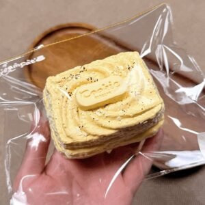 80025 CreamCat Original Cookie Stack (Cream Clay Texture Series) / 奶油猫 原味曲奇叠叠（奶油泥触感系列）