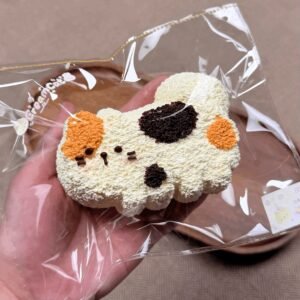 80032 CreamCat Calico Cat Caterpillar (Yogurt Clay Texture Series) / 奶油猫 三花猫猫虫（酸奶泥触感系列）